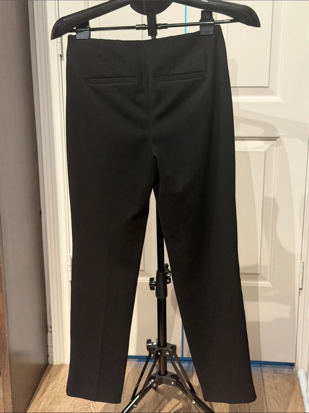 Talbots Black Straight-Leg Dress Trousers